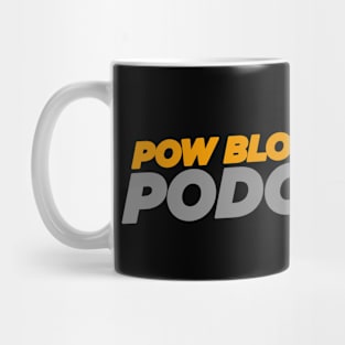 Pow Block Podcast NP Logo (Black Creator Support) Mug